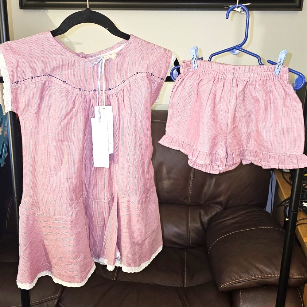 NWT!! Well Dressed Wolf w/ matching shorts sz 5